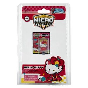 NEW World's Smallest HELLO KITTY IN RED DRESS Pop Culture Micro‎ Figures Toy New